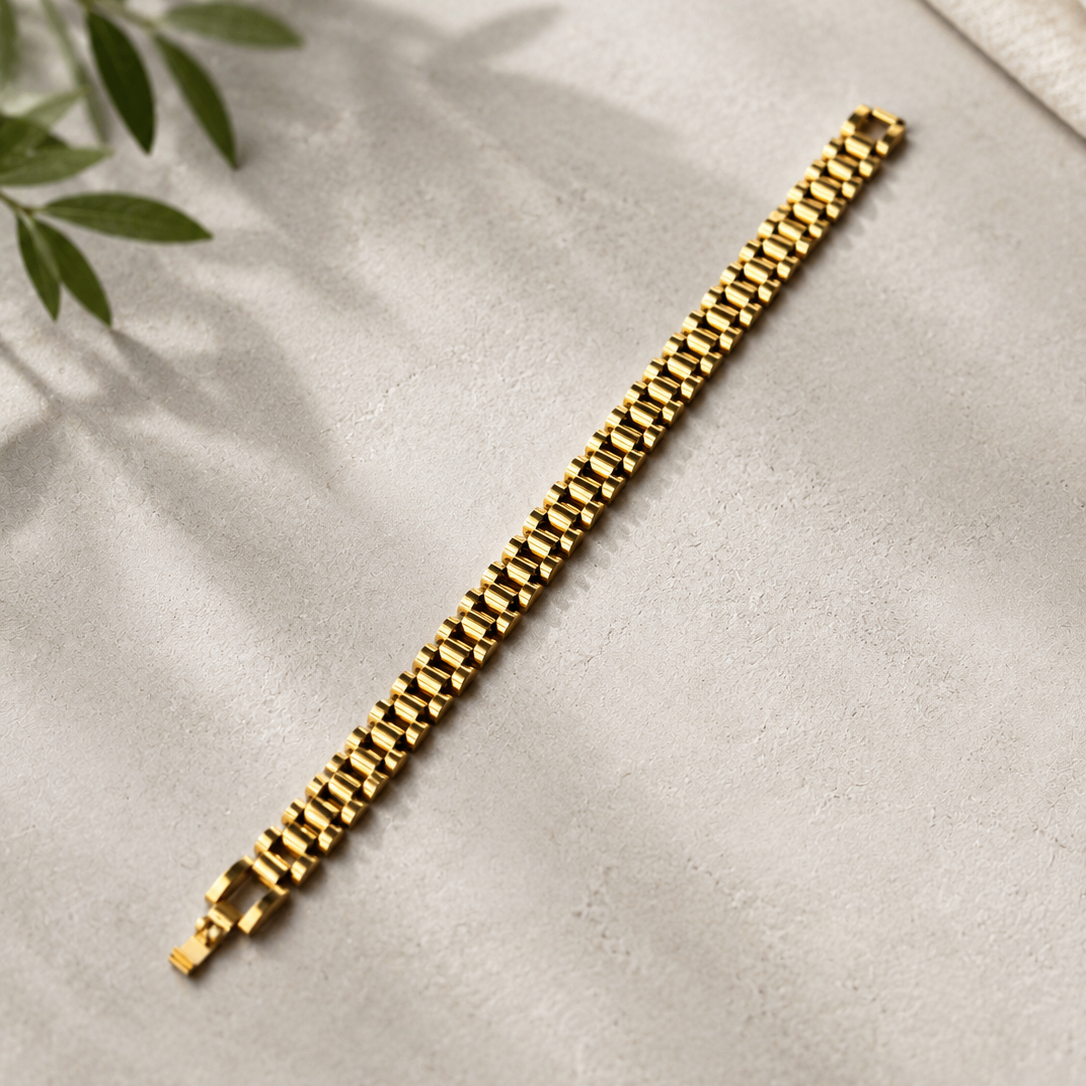 Gold Stainless Steel Bracelet