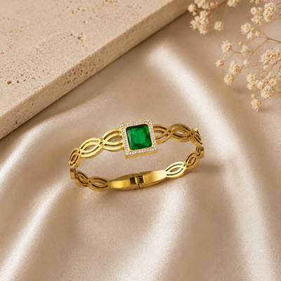 Emerald Beauty Bangles