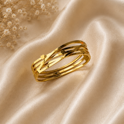 Heartline Elegance Bangle