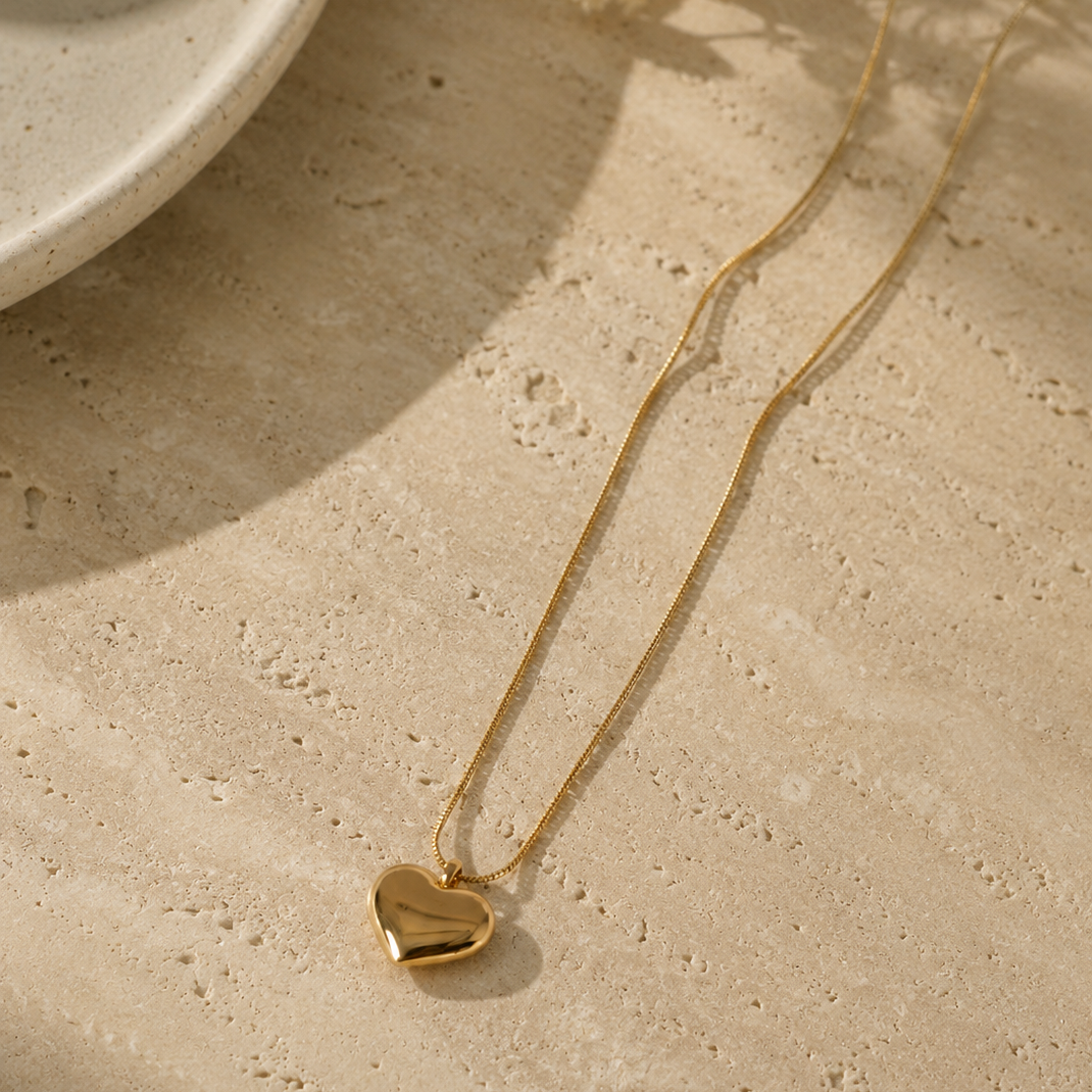 Golden Romance Pendant