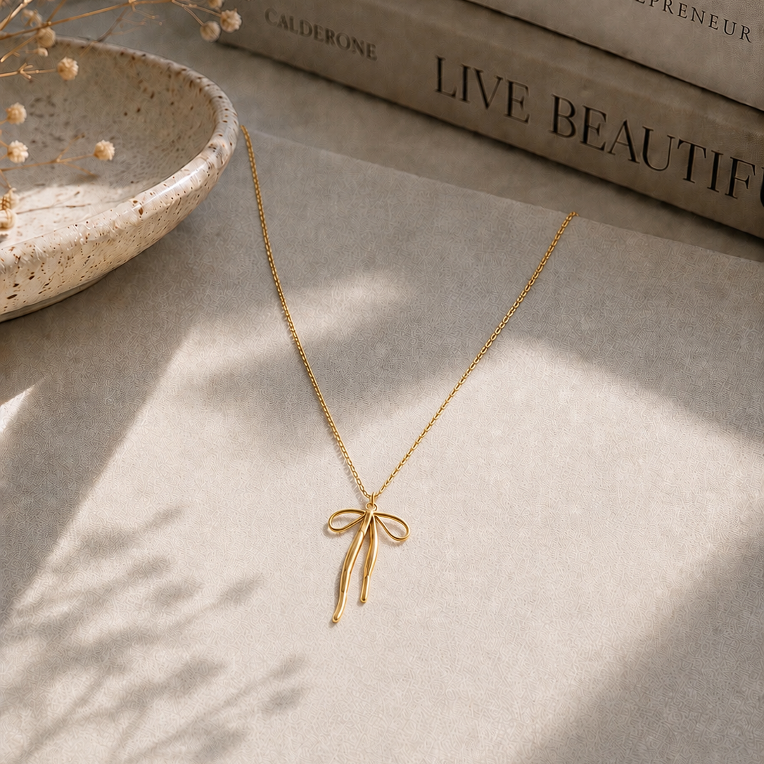 Delicate Ribbon Bow