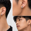 Premium Stainless Steel Huggie Hoop Earrings for Men