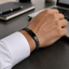 Black Men's Stainless Steel Bracelet