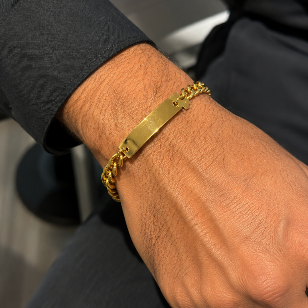 Gold Chain Bracelet for Men