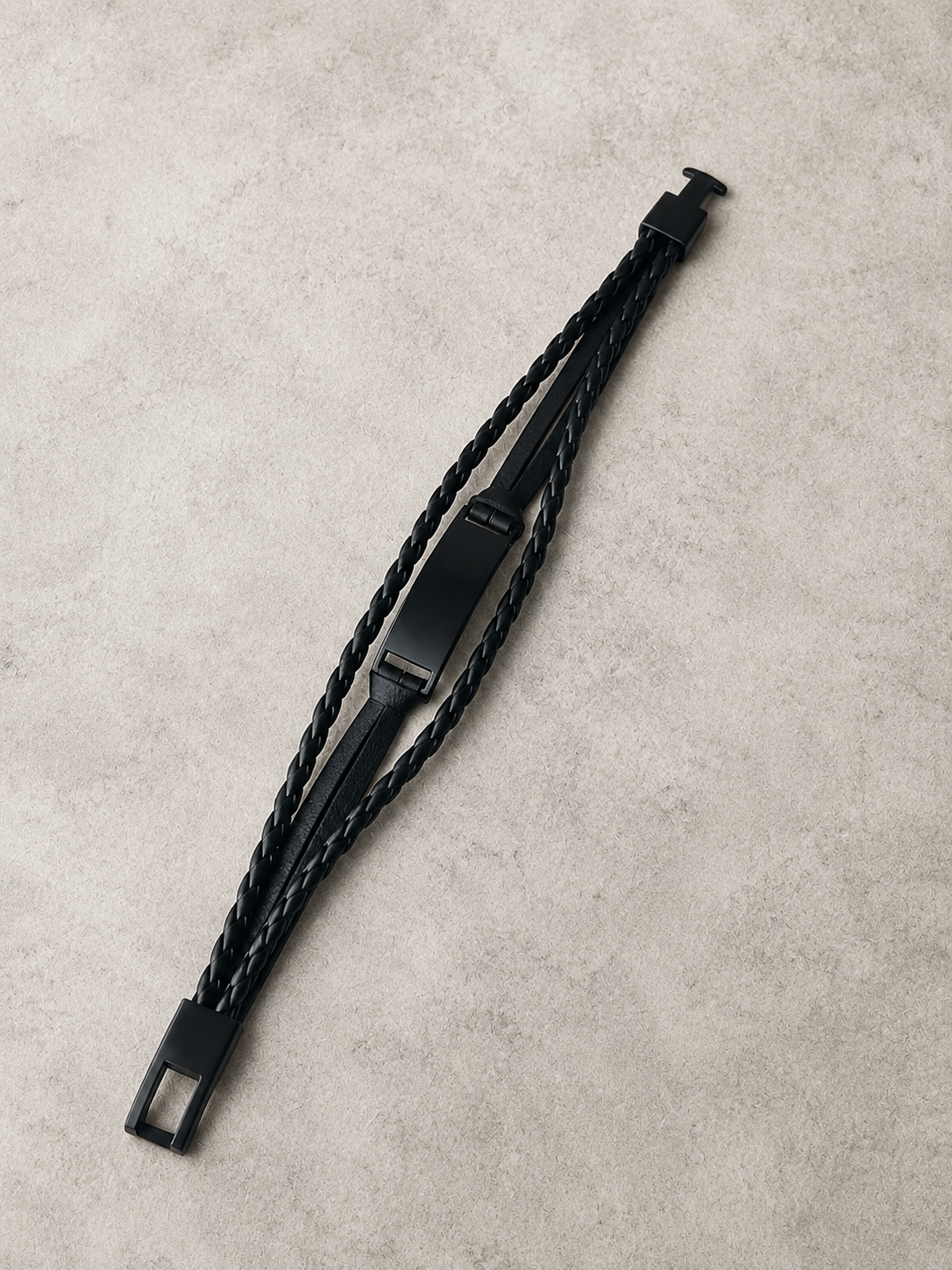 Blackline Leather Bracelet