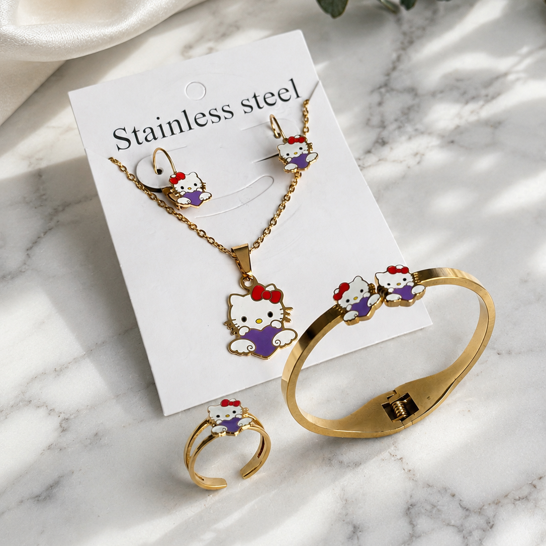 Hello Kitty Jewelry Set