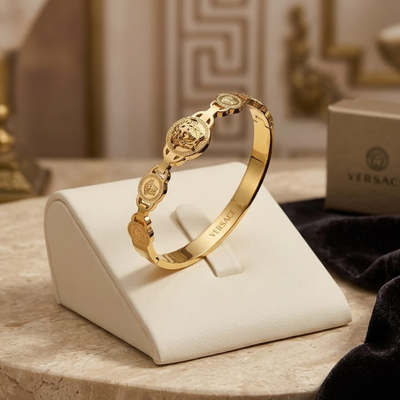 Versace Gold Bangle