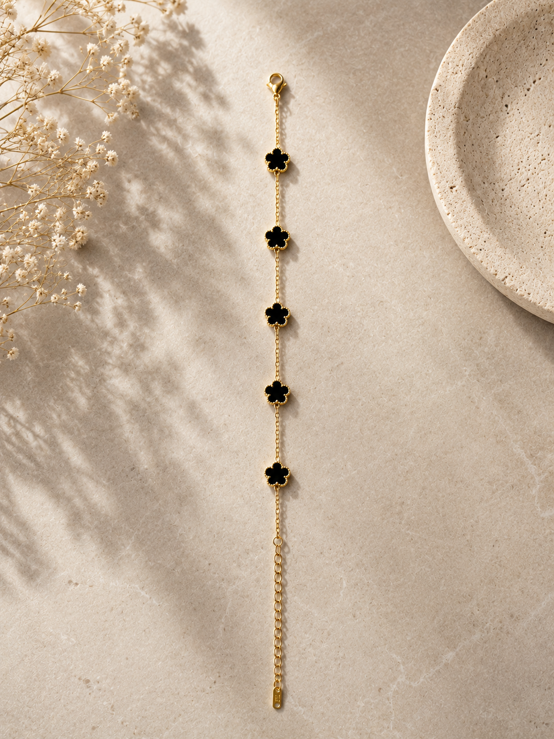 Timeless Black Clover Bracelet