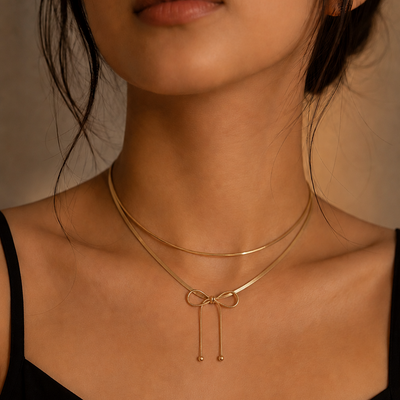 Double-Layer Bow Choker