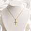 Golden Ankh Cross Pendant