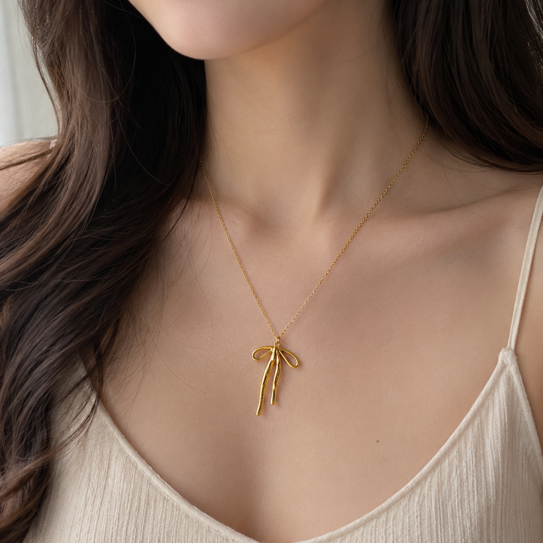 Delicate Ribbon Bow