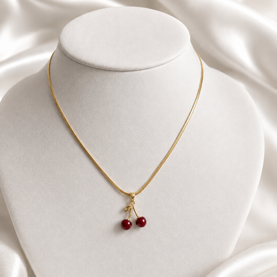 Cherry Blossom Gold Pendant
