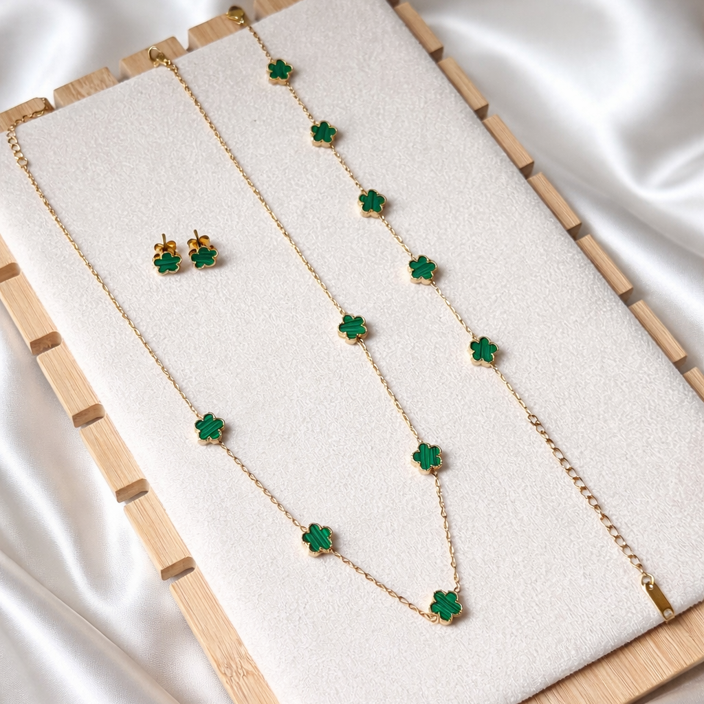 Green Clover 3-Piece Set