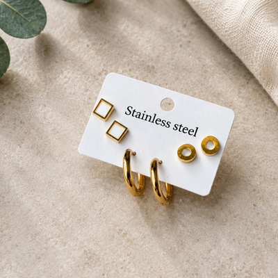 Flora Gold Earrings