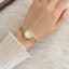 Golden Chain Crystal Watch