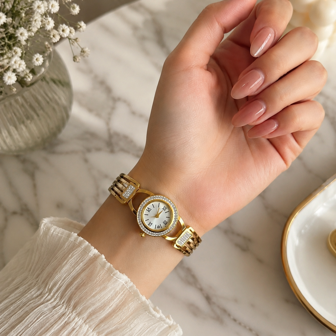Crystal Halo Luxe Watch