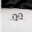 Shop men's spiked hoop earrings made from stainless steel. Edgy silver punk design with cone spikes, perfect for streetwear, parties and everyday style.