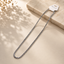 Premium Silver Curb Chain Necklace for Men