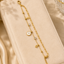 Shop a premium stainless steel gold bracelet for women in Qatar. Elegant charm design with sparkling crystal details, perfect for everyday wear and gifting.