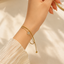Shop premium stainless steel gold clover bracelets for women in Qatar. Elegant double-layer design with sparkling crystal details, perfect for everyday wear and gifting.