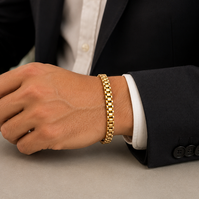 Gold Stainless Steel Bracelet
